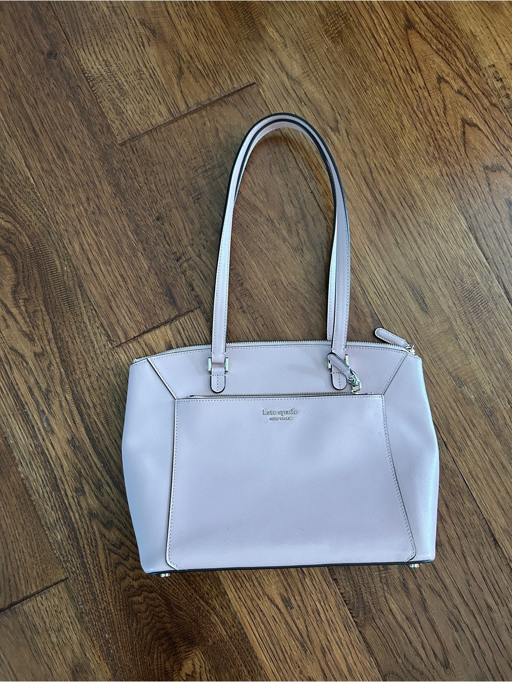 Kate Spade New York Louise Medium Tutu Pink Leather Tote Bag